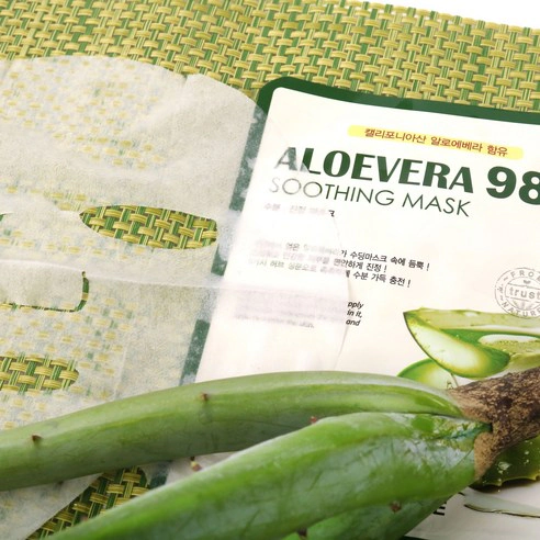 Aloe Vera Soothing Mask, 1ea - Image 4