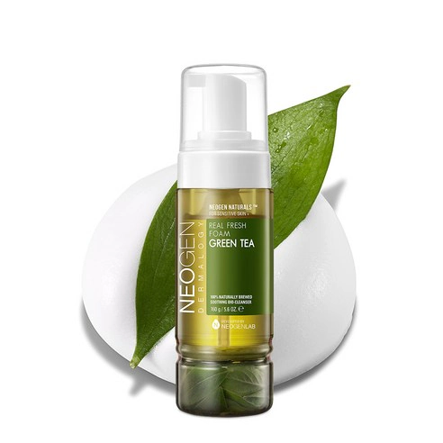 Real Fresh Foam [Green Tea], 160g - Image 2