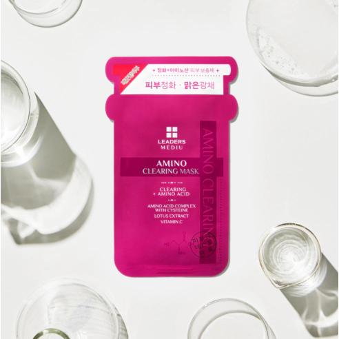 Medi-U Amino Clearing Sheet Mask, 10ea - Image 2