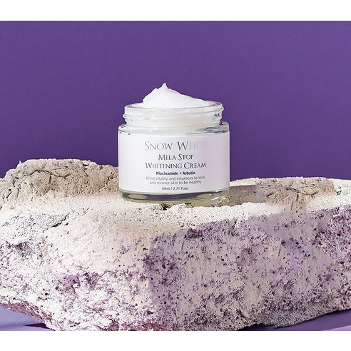 Snow White Mela Stop Whitening Cream, 80ml - Image 2