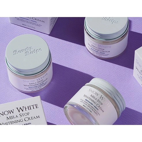 Snow White Mela Stop Whitening Cream, 80ml - Image 4