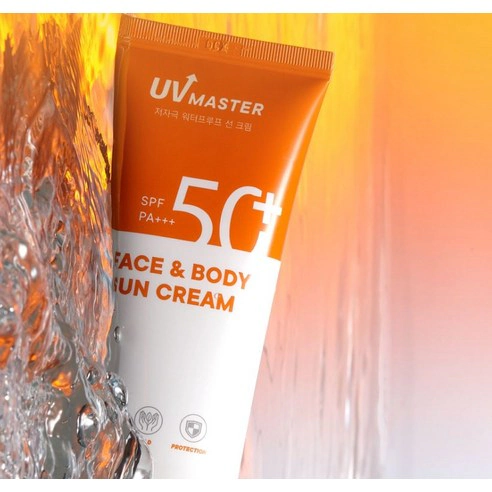 UV Master Face & Body Sun Cream [SPF50/PA+++], 80ml - Image 2