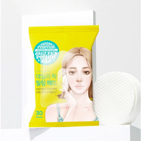 Stress Relieving Daily Pick Peeling Pad, 30ea - Image 2