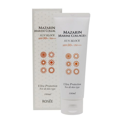Mazarin Marine Collagen Sunscreen [SPF50+/PA+++], 50ml - Image 2