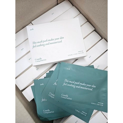 Centella Cooling Sheet Mask, 25ml - Image 4