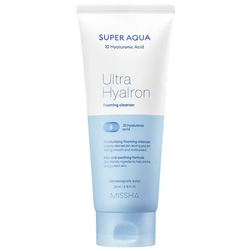 Super Aqua Ultra Hyalon Foaming Cleanser, 200ml