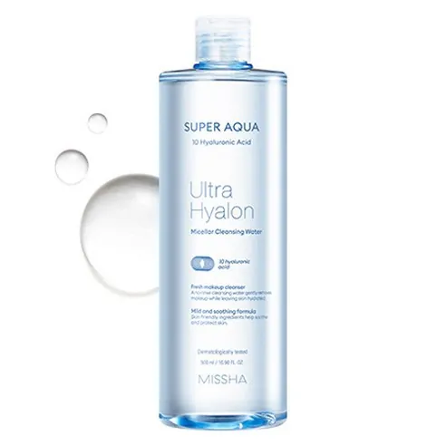 Super Aqua Ultra Hyaluron Micellar Cleansing Water, 500ml - Image 2