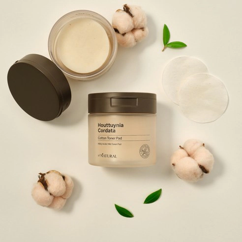 Houttuynia Cordata Cotton Toner Pad, 60ea - Image 2