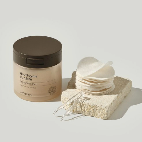 Houttuynia Cordata Cotton Toner Pad, 60ea - Image 3