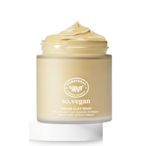 So Vegan Ginger Clay Mask, 110ml - Image 2