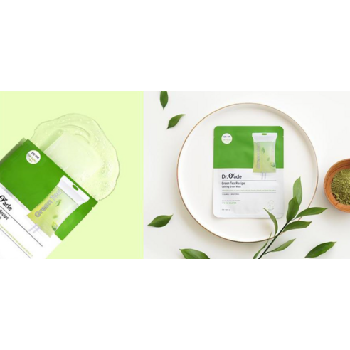 Green Tea Recipe Calming Green Mask - Image 4