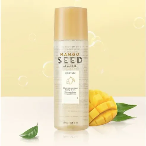 Mango Seed Silk Moisturizing Lip & Eye Makeup Remover, 110ml - Image 3