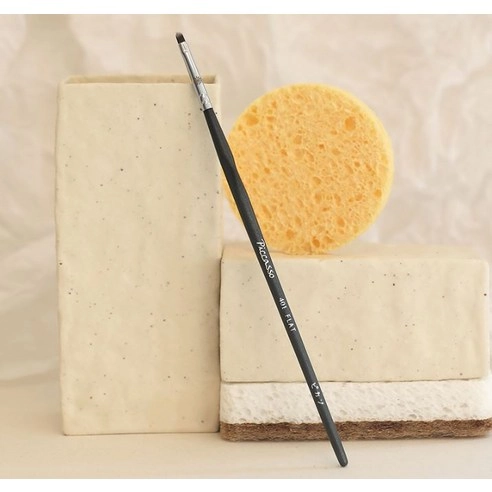 401 Flat Concealer Eyeliner Brush, 1pack - Image 2