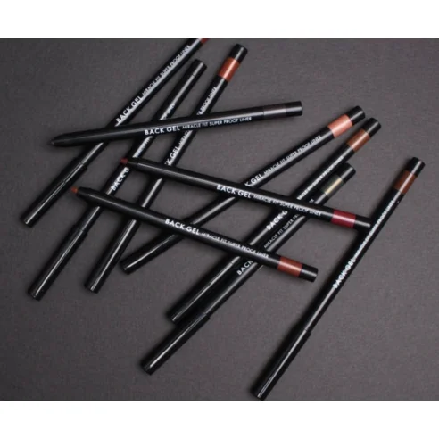 Back Gel Miracle Fit Superproof Pencil Liner, 01 True Black, 1pack - Image 4