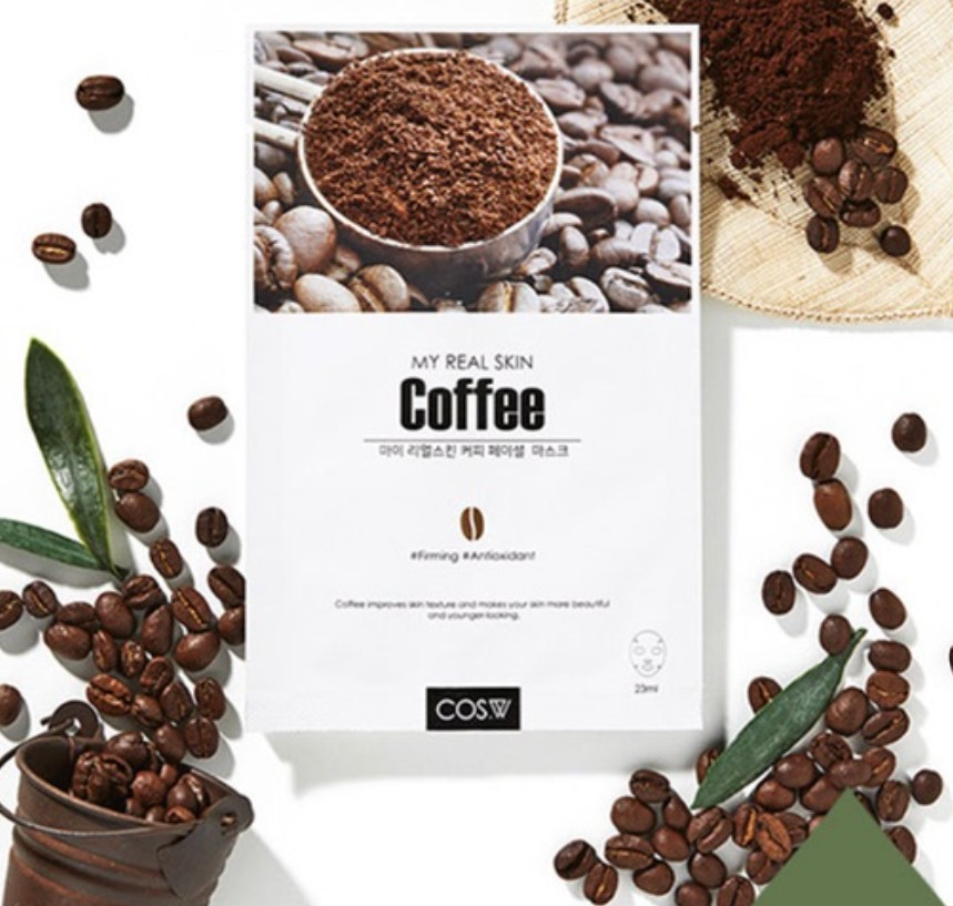 My Real Skin Coffee Facial Mask, 30ea - Image 2