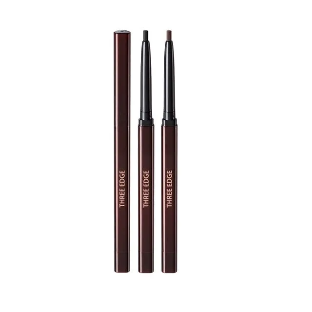 Three Edge Pencil Eyeliner, 0.25g, 01 Black, 1pack - Image 2