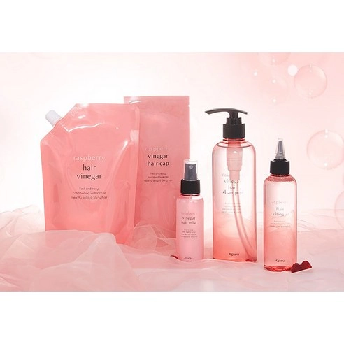 Raspberry Vinegar Hair Shampoo, 500ml, 1pack - Image 4