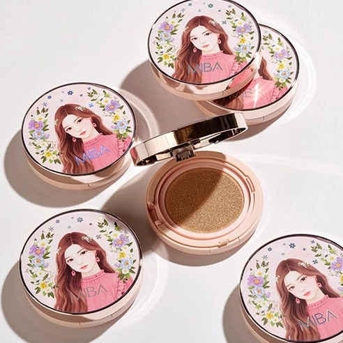 Ion Calcium Foundation Double Cushion RX [SPF50+/PA++++], 2ea, N23, 1set - Image 2