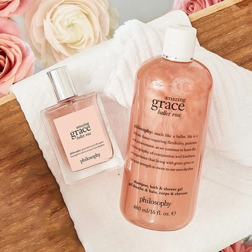 Amazing Grace Ballet Rose Shower Gel, 240ml, 1pack - Image 4