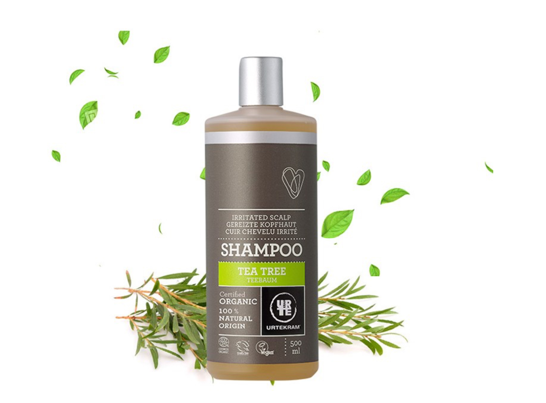 Scalp Organic Shampoo - Tea Tree, 500ml, 1pack - Image 2