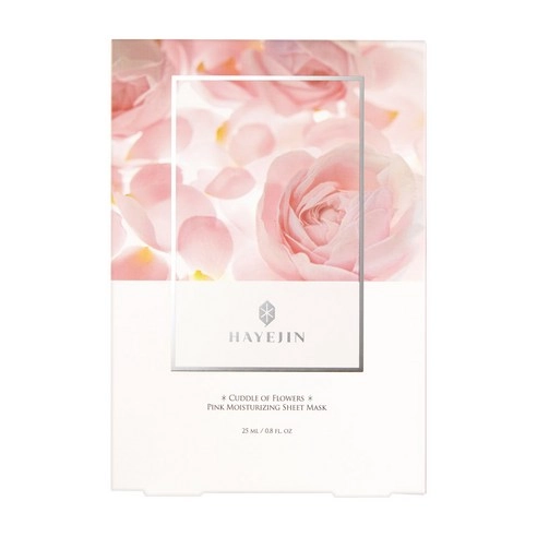 Cuddles of Flowers Pink Moisturizing Sheet Mask, 5ea, 1pack - Image 3
