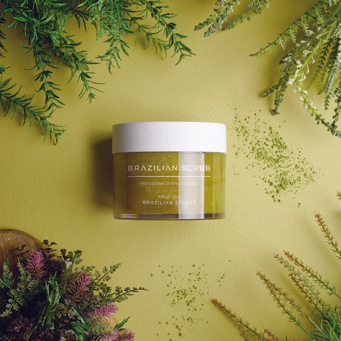 Brazilian Scrub (Tea Tree & Green Tea), 250g, 1pack - Image 3