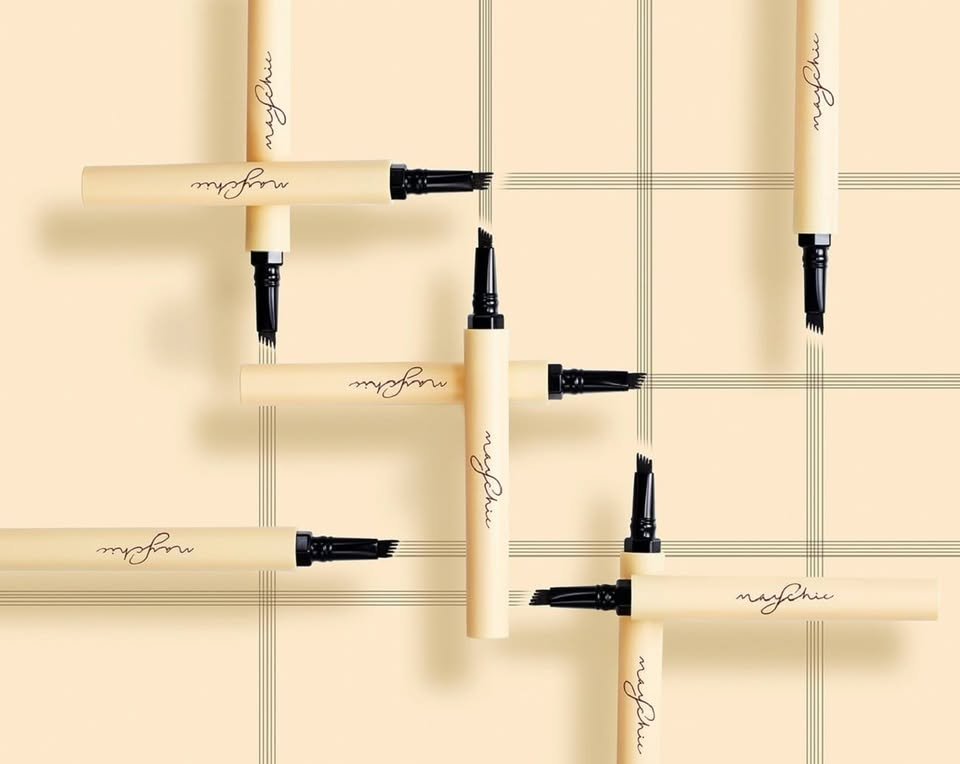 Long Fix Fingertip Eyebrow Tint, 1.1g, Dark Brown, 1pack - Image 2