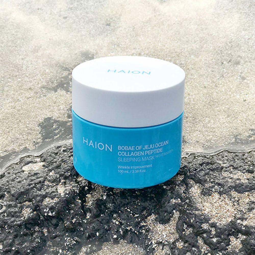 JEJU Ocean Collagen Peptide Sleeping Mask, 100ml+100ml - Image 2