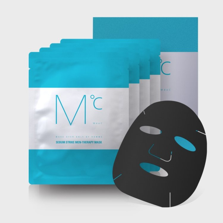 Sebum Strike Men-Therapy Mask, 4ea, 1pack - Image 2