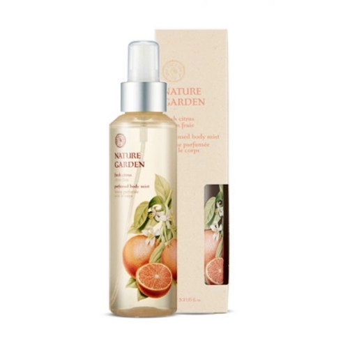 Nature Garden Perfume Body Mist [Fresh Citrus], 155ml, 1pack - Image 2