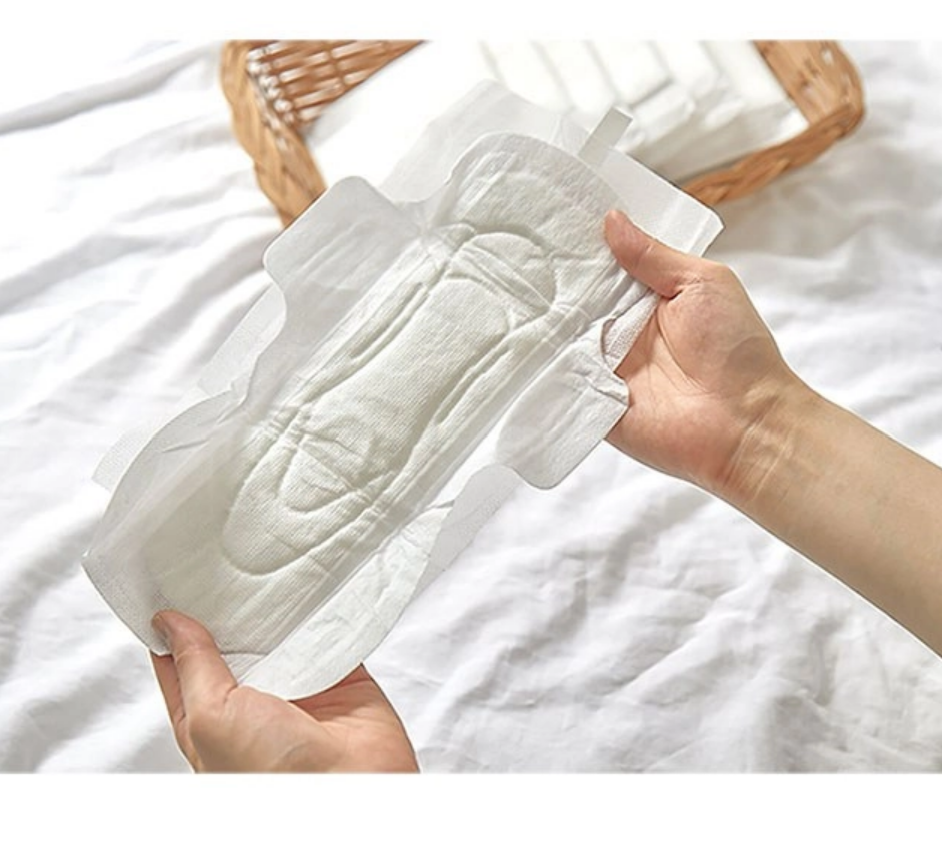 Organic Cotton Cover Medium Sanitary Pad, 14ea, 1packs - Image 2