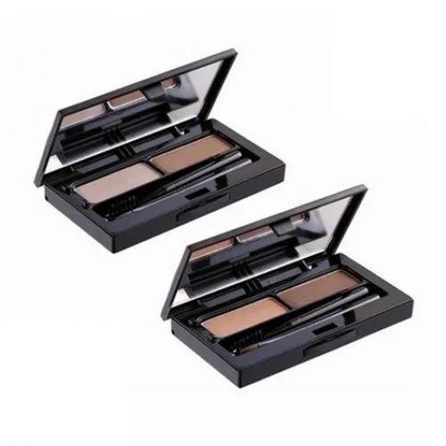 Mega Brow Pact, 5.5g, 02 Medium Brown & Dark Gray, 1pack - Image 2
