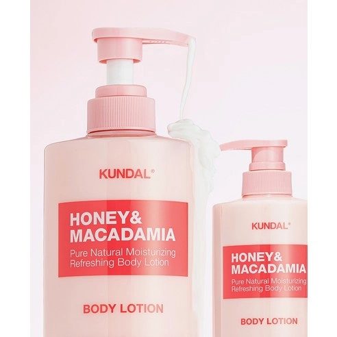 Honey & Macadamia Pure Body Lotion [White Musk], 500ml, 1pack - Image 3