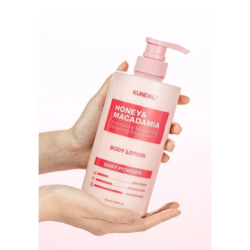 Honey & Macadamia Pure Body Lotion [White Musk], 500ml, 1pack - Image 5