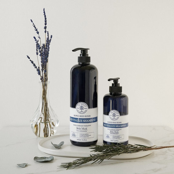 Super-Seed Balm Revitalize Shampoo [Midnight Rose], 500ml, 1pack - Image 2