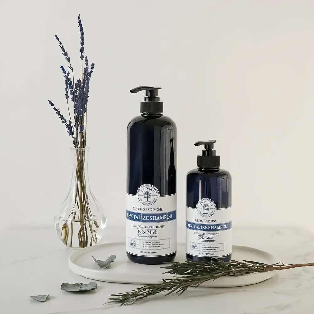 Super Seed Balm Revitalize Shampoo Bebe Musk, 1000ml, 1pack - Image 2