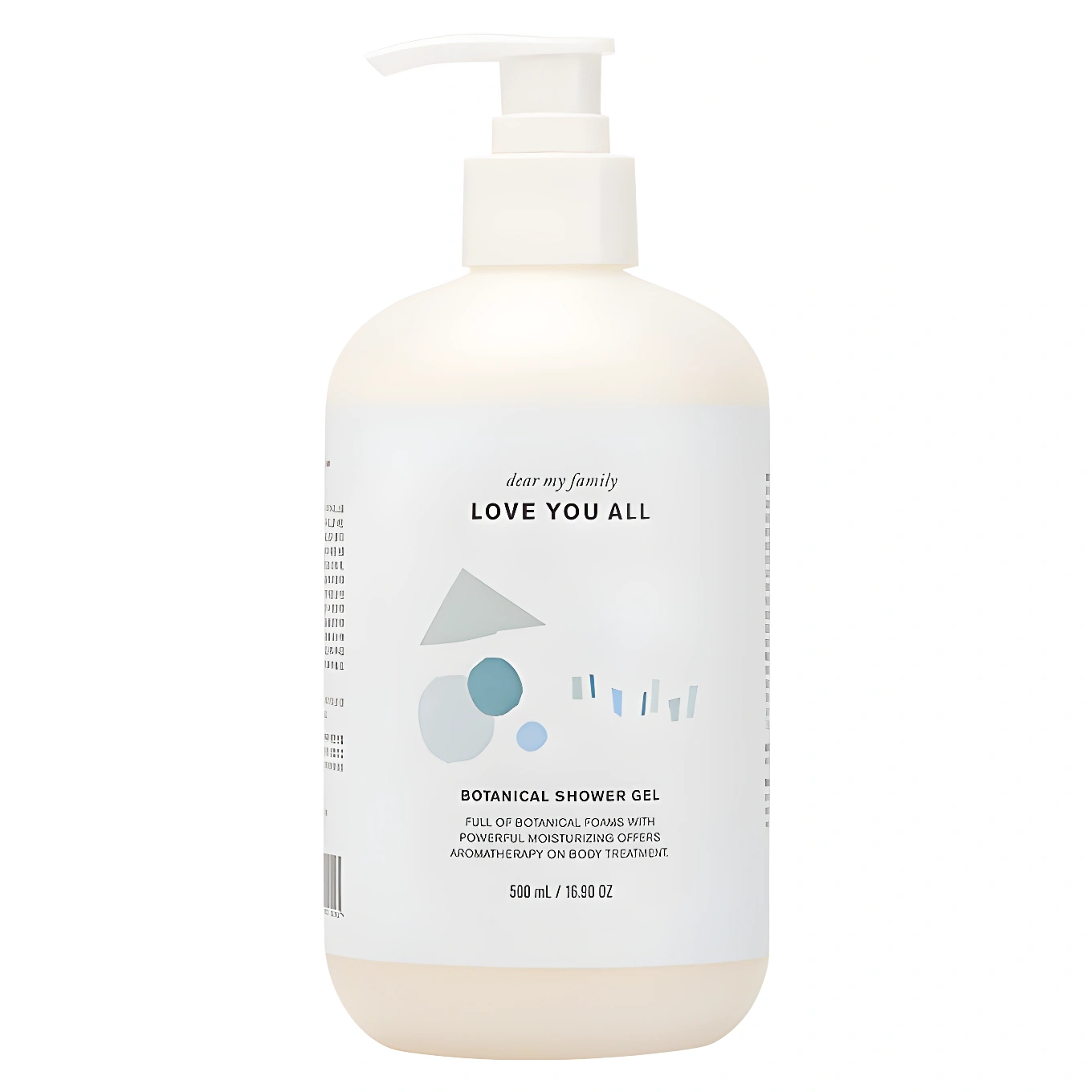 Botanical Shower Gel, 500ml, 1pack - Image 3