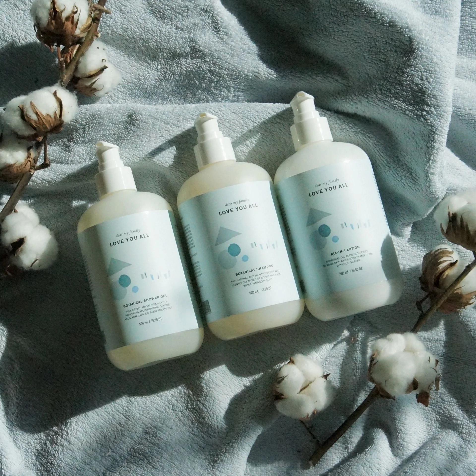 Botanical Shower Gel, 500ml, 1pack - Image 2