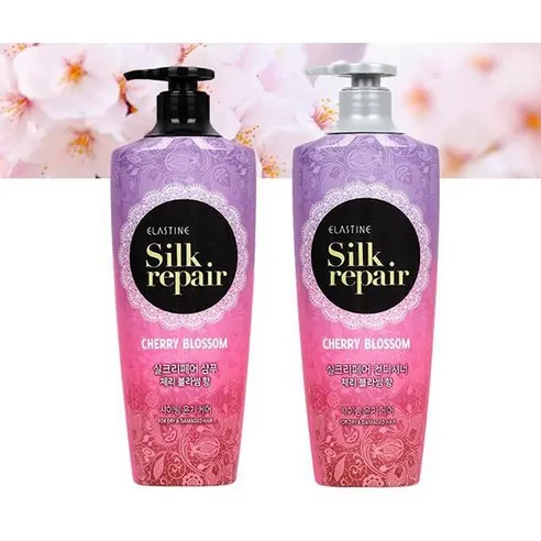 Silk Repair Conditioner [Cherry Blossom Scent], 550ml, 1pack - Image 2
