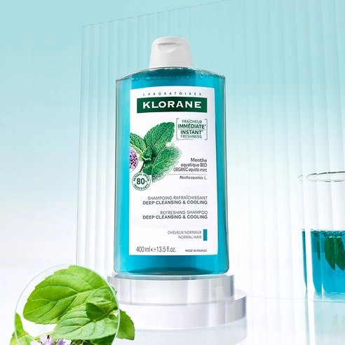 Aquamint Deep Cleansing Cooling Shampoo, 400ml, 1pack - Image 2