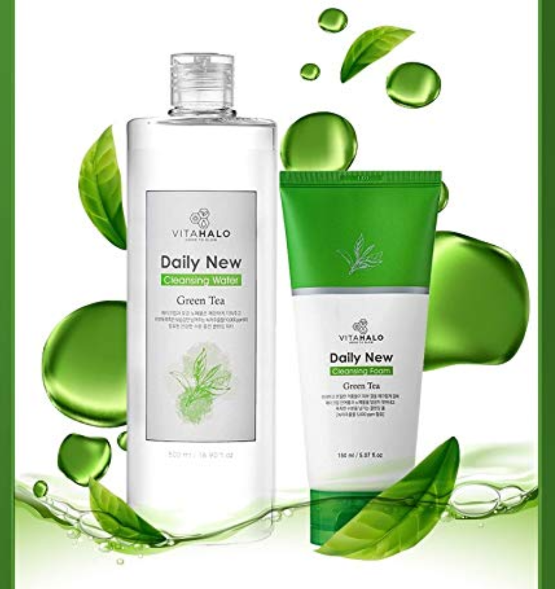 Daily New Jeju Green Tea Cleansing Water, 500ml*2ea, 1set - Image 2