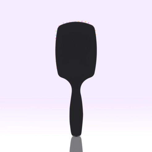 Rainbow Volume S Paddle Brush, Black - Image 2