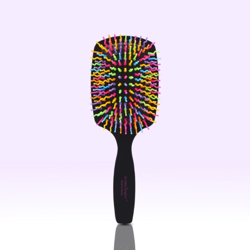 Rainbow Volume S Paddle Brush, Black - Image 3