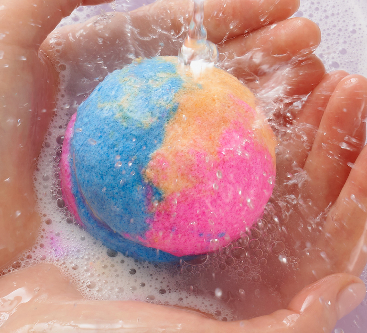 Sherbet Planet Bath Bomb, 140g, 1pack - Image 2