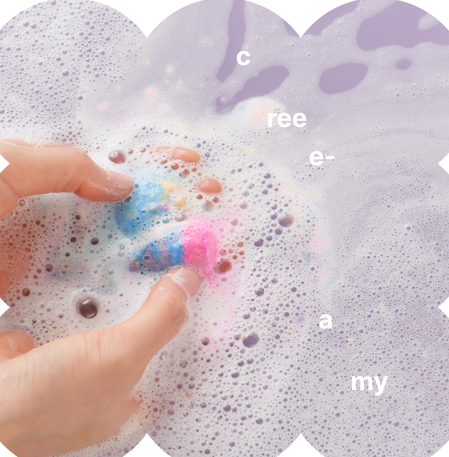 Sherbet Planet Bath Bomb, 140g, 1pack - Image 3