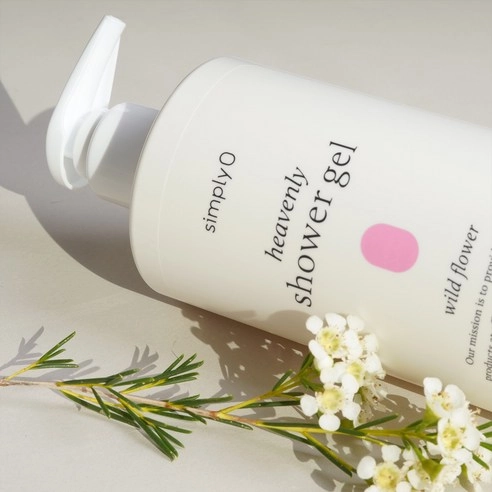 Heavenly Shower Gel [Wild Flower], 500ml, 1pack - Image 2