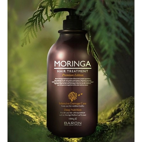 Moringa Hair Treatment, 1,000g, 1pack - Image 2