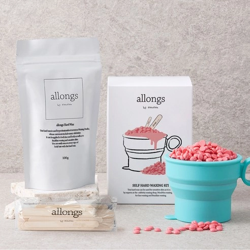 Self Hard Waxing Kit, 100g, 1set - Image 2