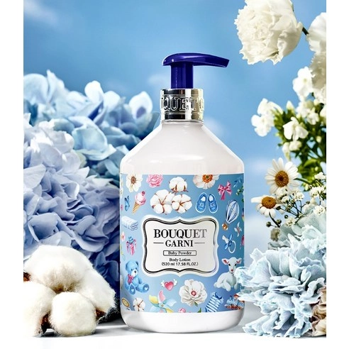 Body Lotion [Baby Powder], 520ml, 1pack - Image 2