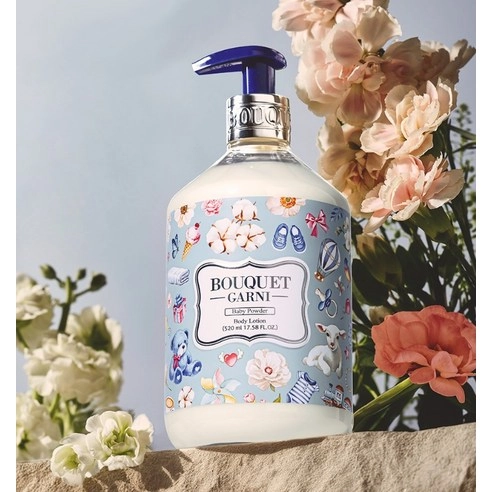 Body Lotion [Baby Powder], 520ml, 1pack - Image 3